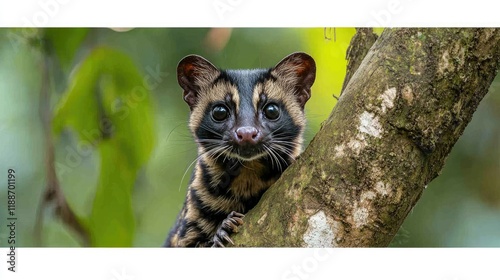 The mighty, domineering and very cute civet cat photo