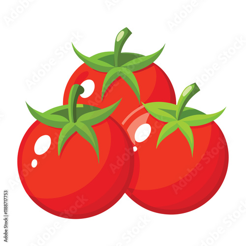 tomato with drops