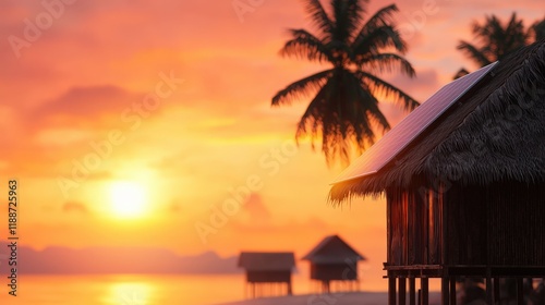 Bright solar villages adapting to off-grid sustainable energy