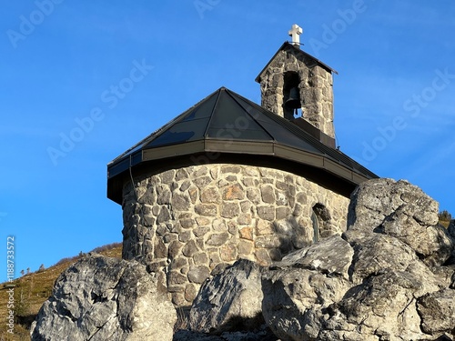 Mountain Chapel of St. Anthony or Chapel of St. Anthony of Padua - Northern Velebit National Park, Croatia (Planinska kapelica svetog Ante ili kapelica sv. Antuna Padovanskog - NP Sjeverni Velebit) photo