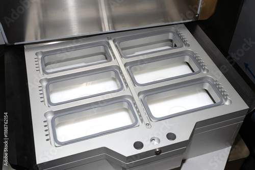 Machine for sealing plastic...