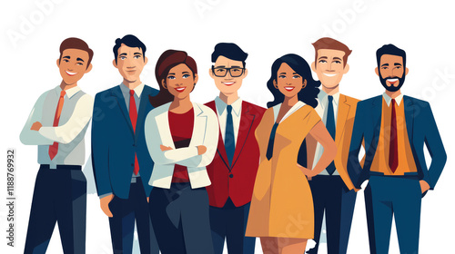 group of business people
