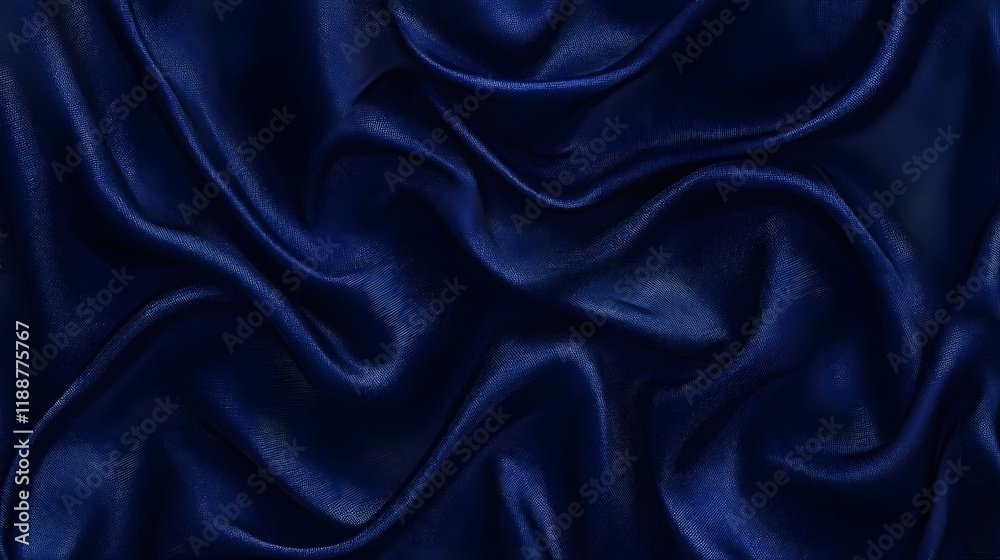 Fototapeta premium Smooth Dark Blue Textured Background for Photography and Minimalist Layouts