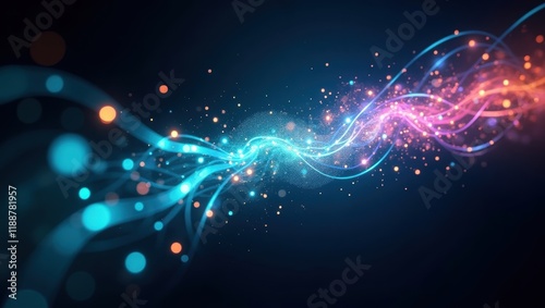 Abstract Flow of Light and Color in High Fidelity