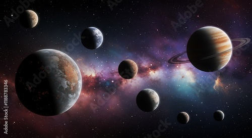 Cosmic Wonders Planets Nebula Galaxy Space Exploration