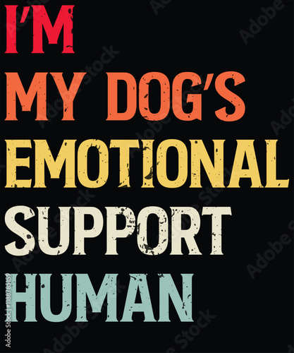 I'm my dog's emotional support human