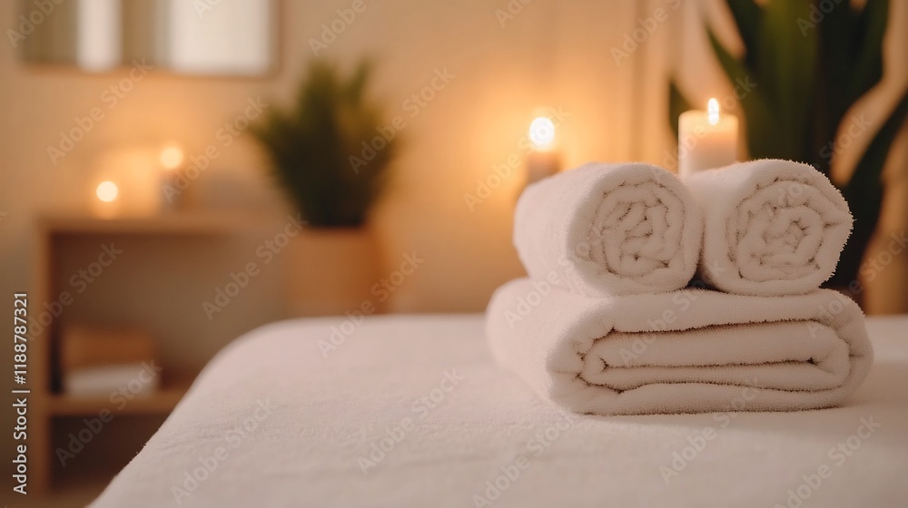 Cozy and Calming Bedroom Atmosphere with Freshly Laundered Linens and Soothing Decor Cozy and Calming Bedroom Atmosphere with Freshly Laundered Linens and Soothing Decor