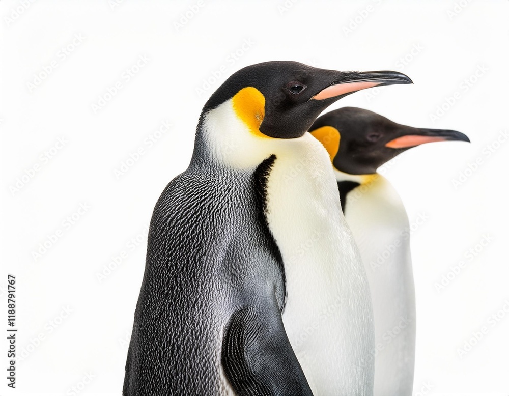 Naklejka premium penguin isolated on white