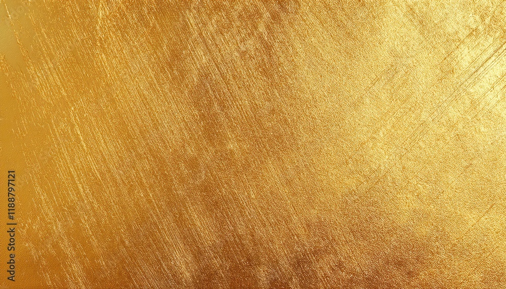 Fototapeta premium golden metallic brushed texture background for design projects, luxury branding, gold-themed art, or elegant graphic design