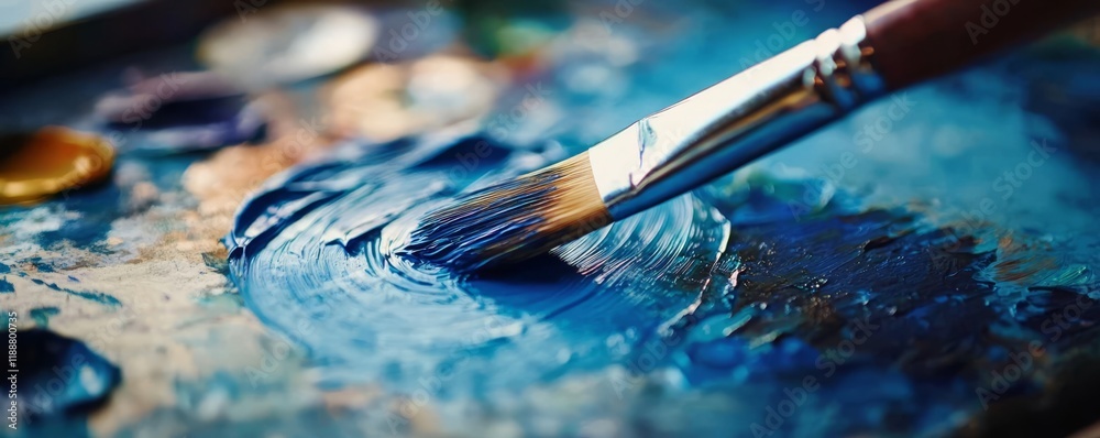 Obraz premium Vibrant Palette: Unleashing the Power of Paint 