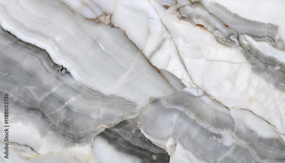 Fototapeta premium white onyx light gray marble stone historical past