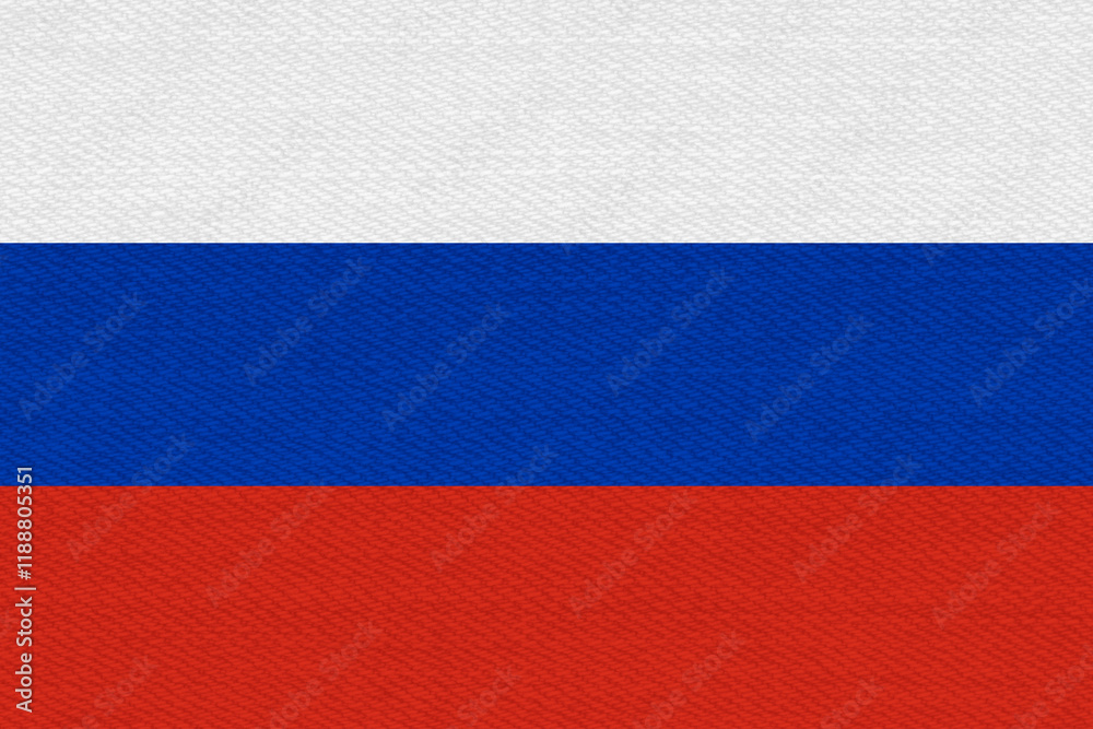 Russian national flag background with white, blue and red horizontal stripes Russian national flag background with white, blue and red horizontal stripes
