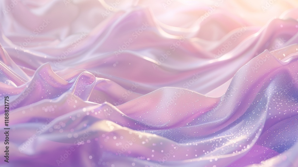 Obraz premium Pastel Draped Fabric Texture