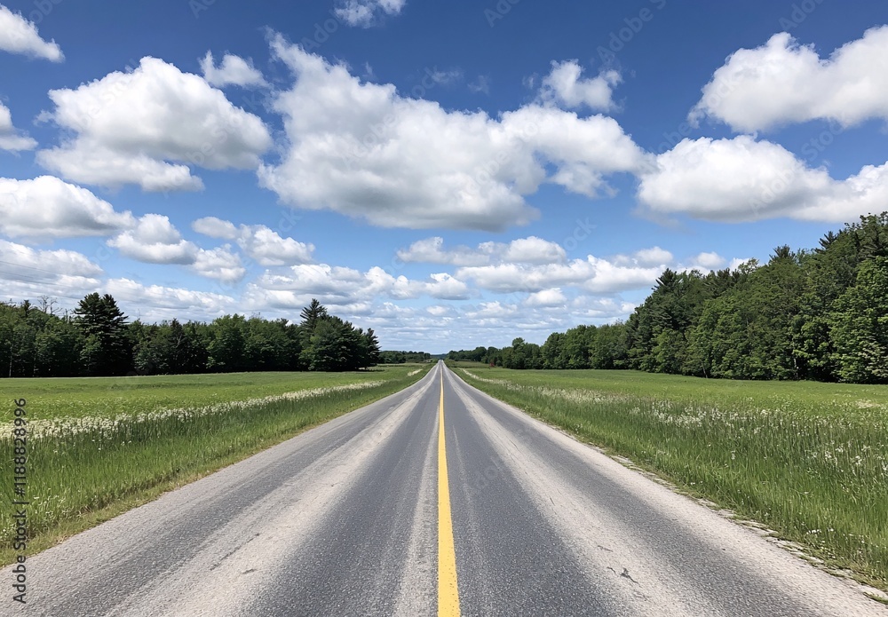 Fototapeta premium road to the sky