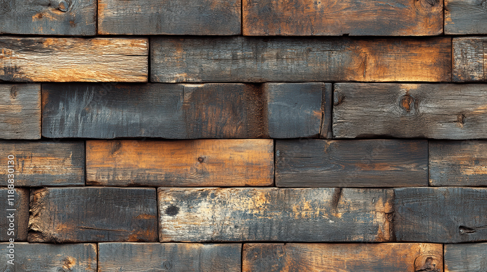 Seamless modern wood pattern with an intricate arrangement of dark, textured layers, offering a unique and elegant backdrop for architectural and artistic projects. Seamless modern wood pattern with an intricate arrangement of dark, textured layers, offering a unique and elegant backdrop for architectural and artistic projects.