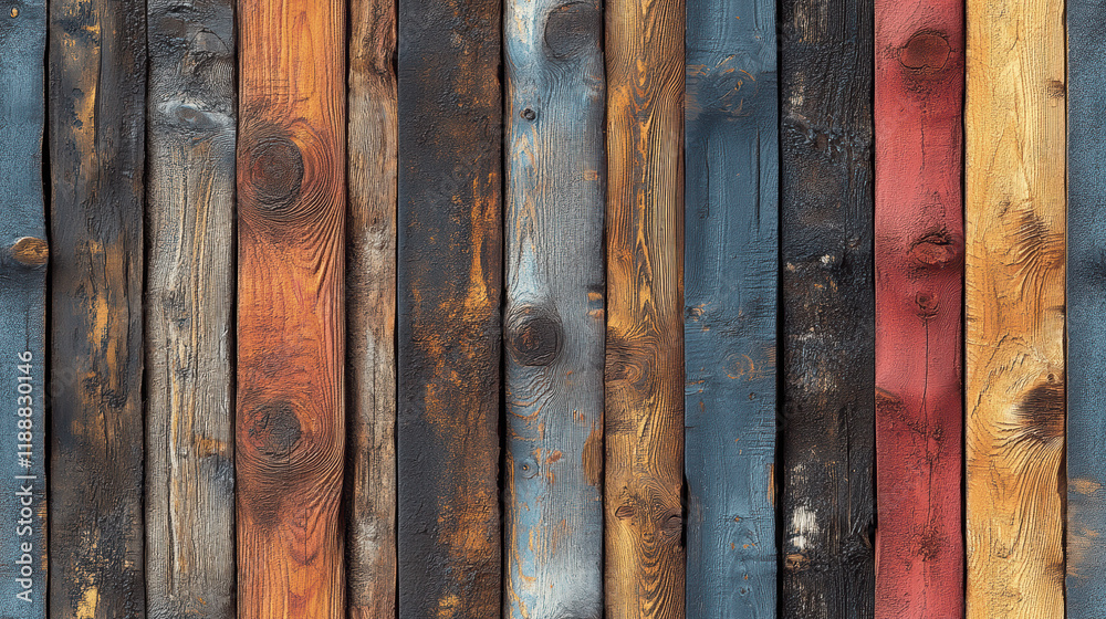 Seamless wood pattern featuring a blend of rich colors and textures, providing an enchanting and inviting aesthetic suitable for modern interior designs. Seamless wood pattern featuring a blend of rich colors and textures, providing an enchanting and inviting aesthetic suitable for modern interior designs.