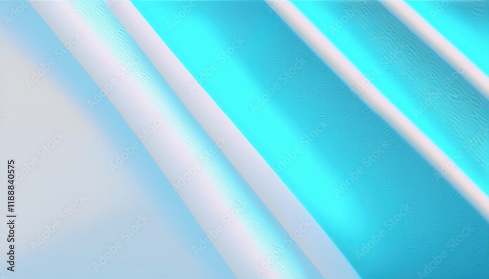 Fototapeta premium minimalist abstract geometric pattern with overlapping translucent blue and white shapes, ideal for modern design backdrops and branding