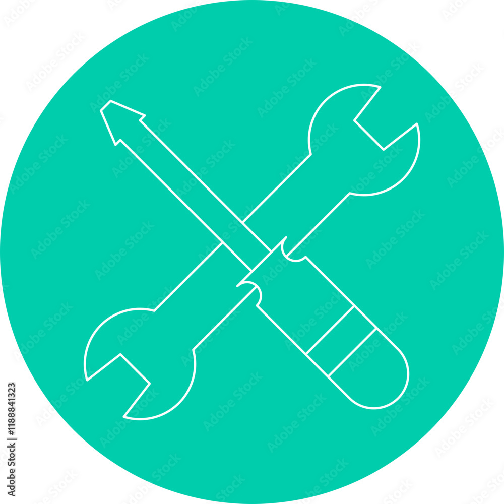 Layout Tools icon single vector illustration Layout Tools icon single vector illustration