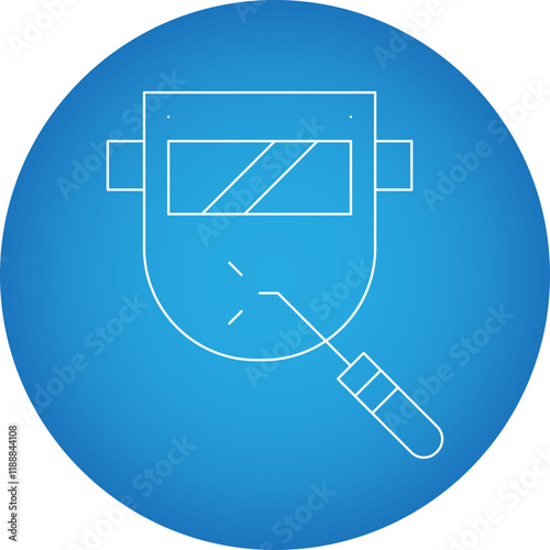 Welding Equipment icon single vector illustration photo