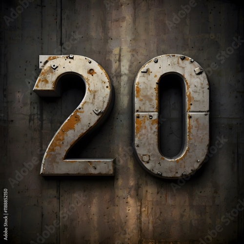 20 number old design