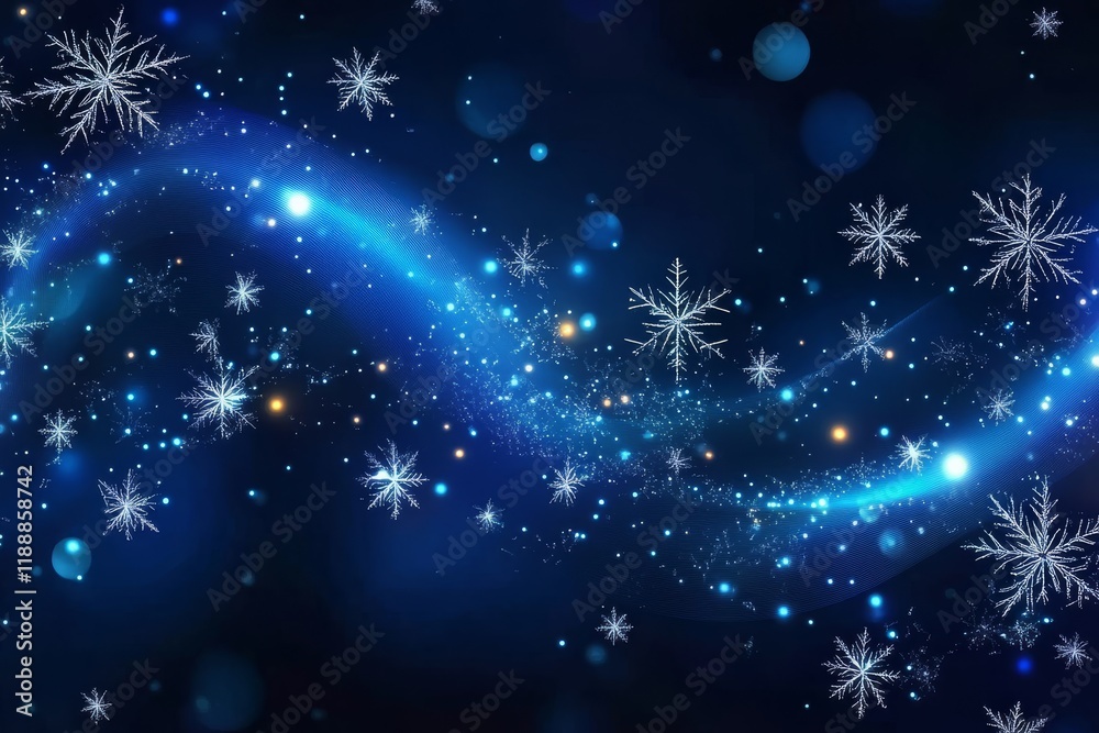 This beautiful background showcases shimmering blue hues and delicate snowflakes, perfect for winterthemed designs, events, and festive celebrations that honor the seasons beauty This beautiful background showcases shimmering blue hues and delicate snowflakes, perfect for winterthemed designs, events, and festive celebrations that honor the seasons beauty