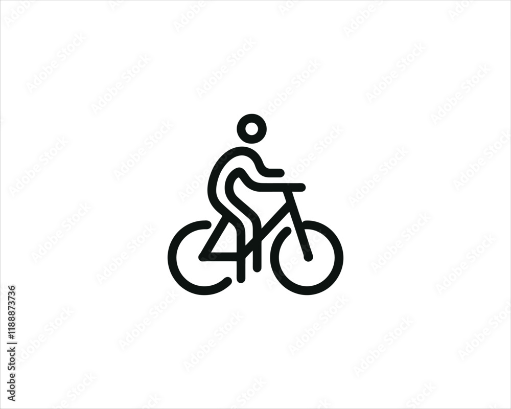 Fototapeta premium bicycle sign