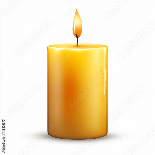 Flickering Flame of Hope: A Radiant Beacon in Darkness calm fire home peace light
