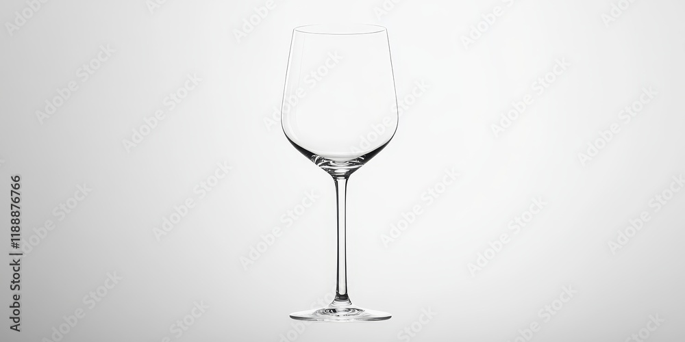 Isolated wine glass featuring a clear design against a crisp white background, perfect for showcasing the elegance of a wine glass in various contexts and settings. Isolated wine glass featuring a clear design against a crisp white background, perfect for showcasing the elegance of a wine glass in various contexts and settings.