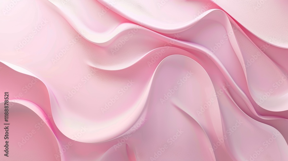 Fototapeta premium Abstract Pink Wave Wallpaper