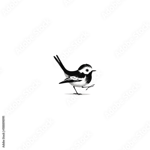 ハクセキレイ_ポーズ１

