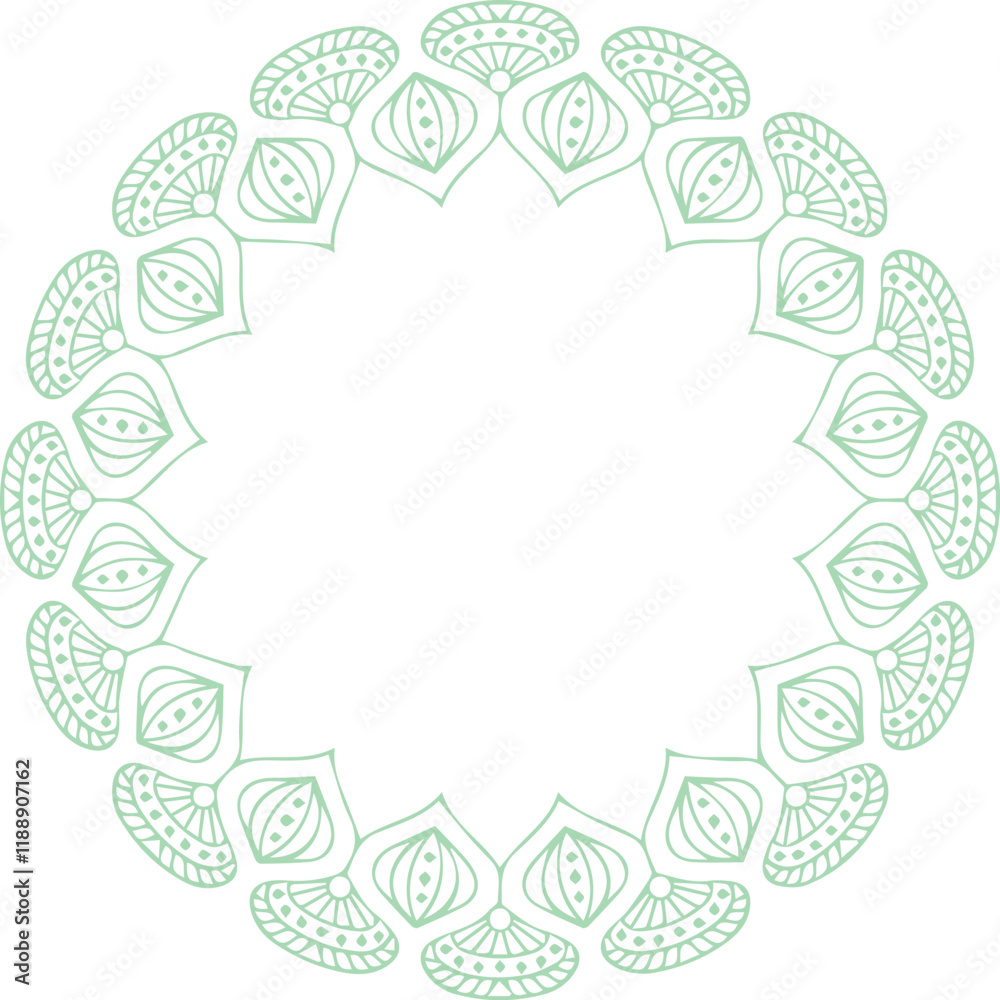 Beautiful flower art and mandala vector design Beautiful flower art and mandala vector design