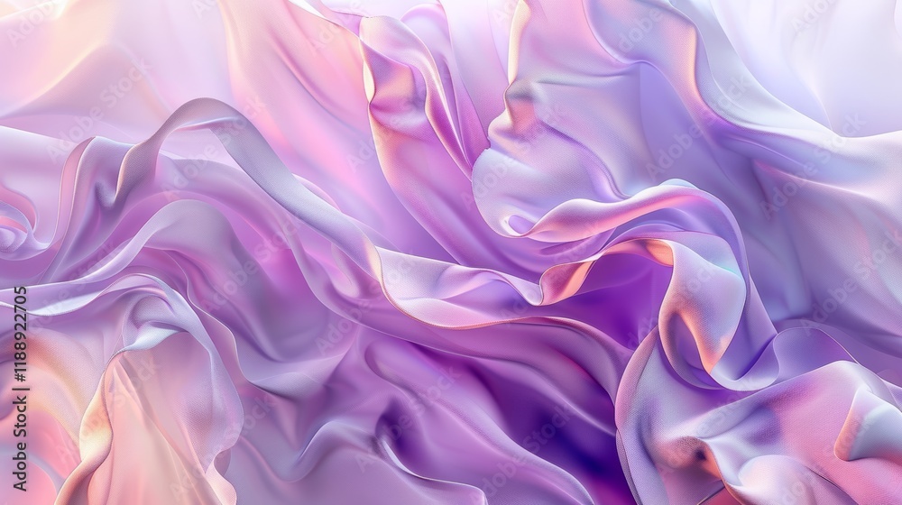 Obraz premium Abstract Pastel Swirls Wallpaper