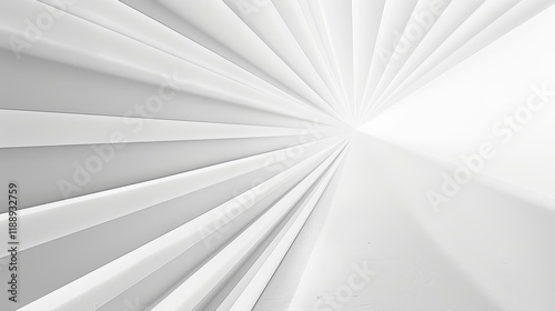 Abstract White Radial Lines Wallpaper