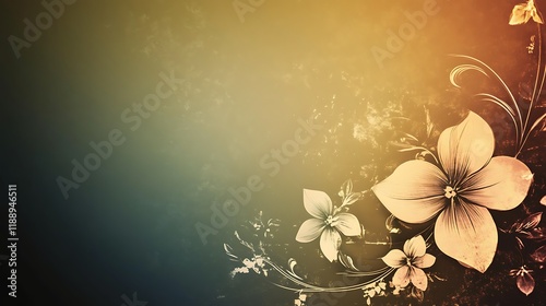 Elegant Floral Design on a Soft Background