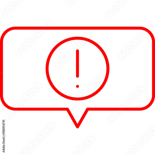 Complaint icon single vector illustration