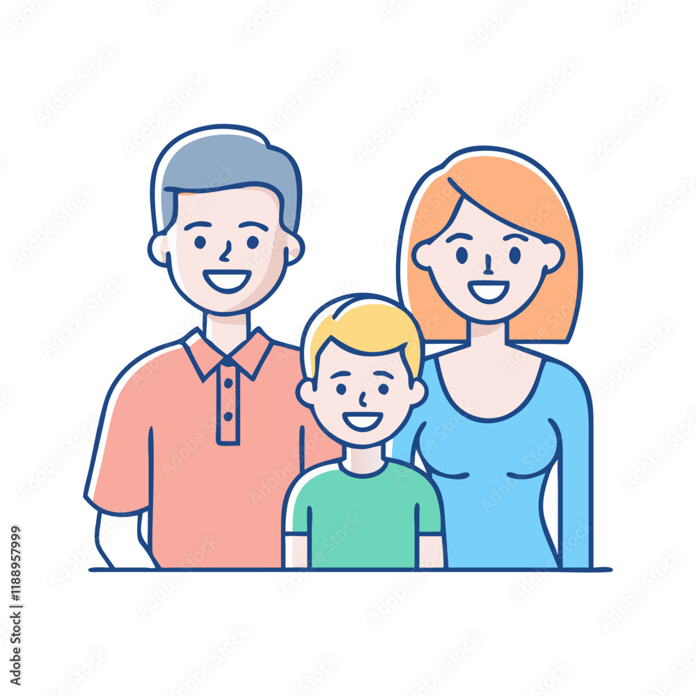 family smiling vector icon, family smiling vector illustration - simple illustration of family smiling, perfect for logos,and family smiling -themed designs. family smiling vector icon, family smiling vector illustration - simple illustration of family smiling, perfect for logos,and family smiling -themed designs.