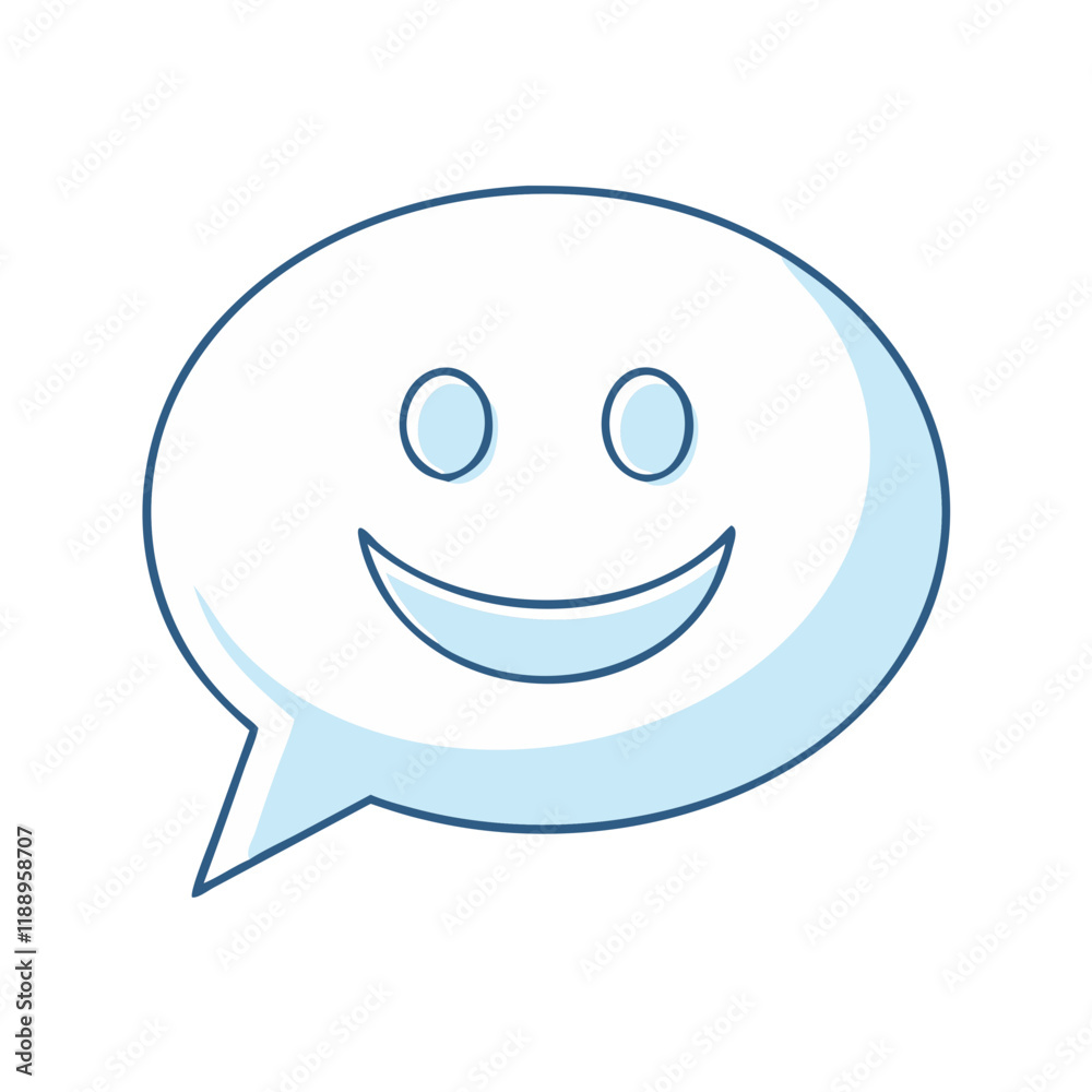 smile in a speech bubble vector icon, smile in a speech bubble vector illustration - simple illustration of smile in a speech bubble, perfect for logos,and smile in a speech bubble -themed designs. smile in a speech bubble vector icon, smile in a speech bubble vector illustration - simple illustration of smile in a speech bubble, perfect for logos,and smile in a speech bubble -themed designs.