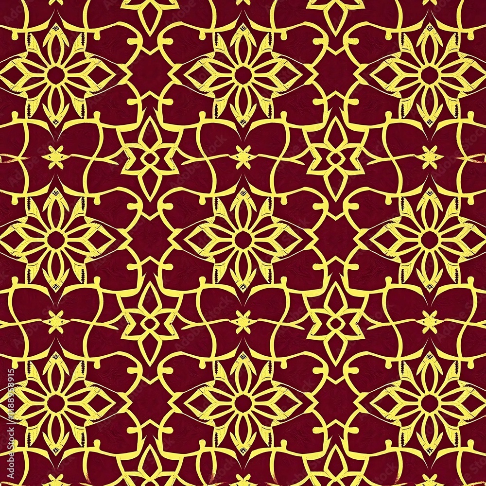 Fototapeta premium Fabric Designs in Shape Theory Style
