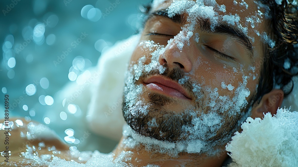 Photo - Relaxing Spa Treatment with Ice and Bubbles Photo - Relaxing Spa Treatment with Ice and Bubbles