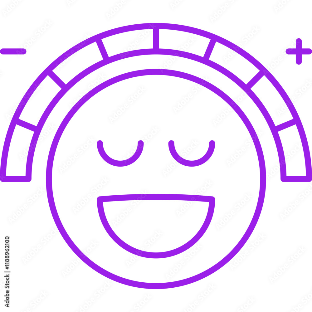 Attitude icon single vector illustration Attitude icon single vector illustration
