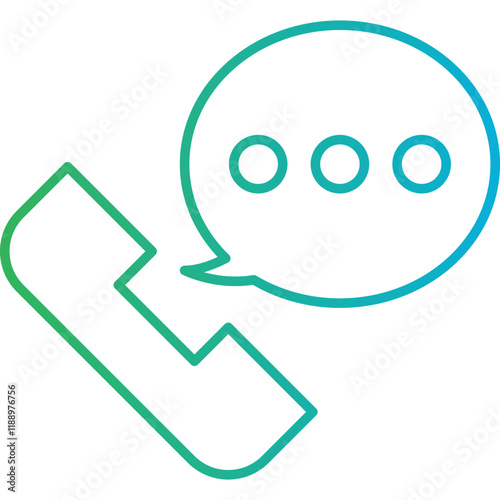 Wallpaper Mural Call icon single vector illustration Torontodigital.ca