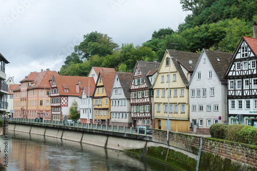 Calw village in Baden Wuerttemberg, Germany	 photo