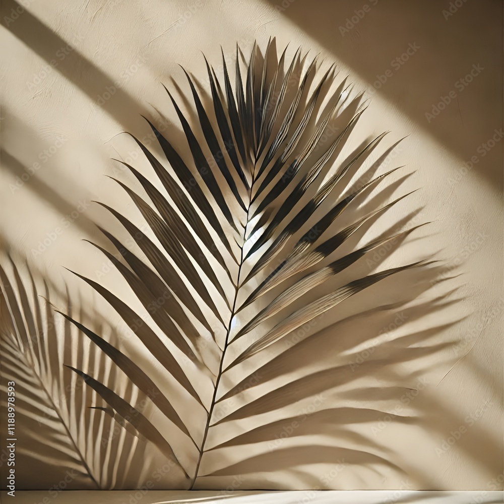 Fototapeta premium Elegant brown background image with light and shadow effects, Brown abstract background