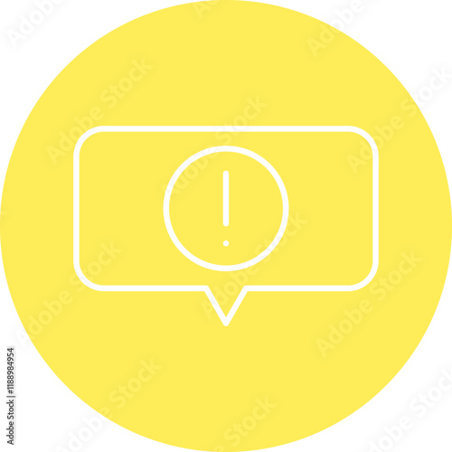 Complaint icon single vector illustration