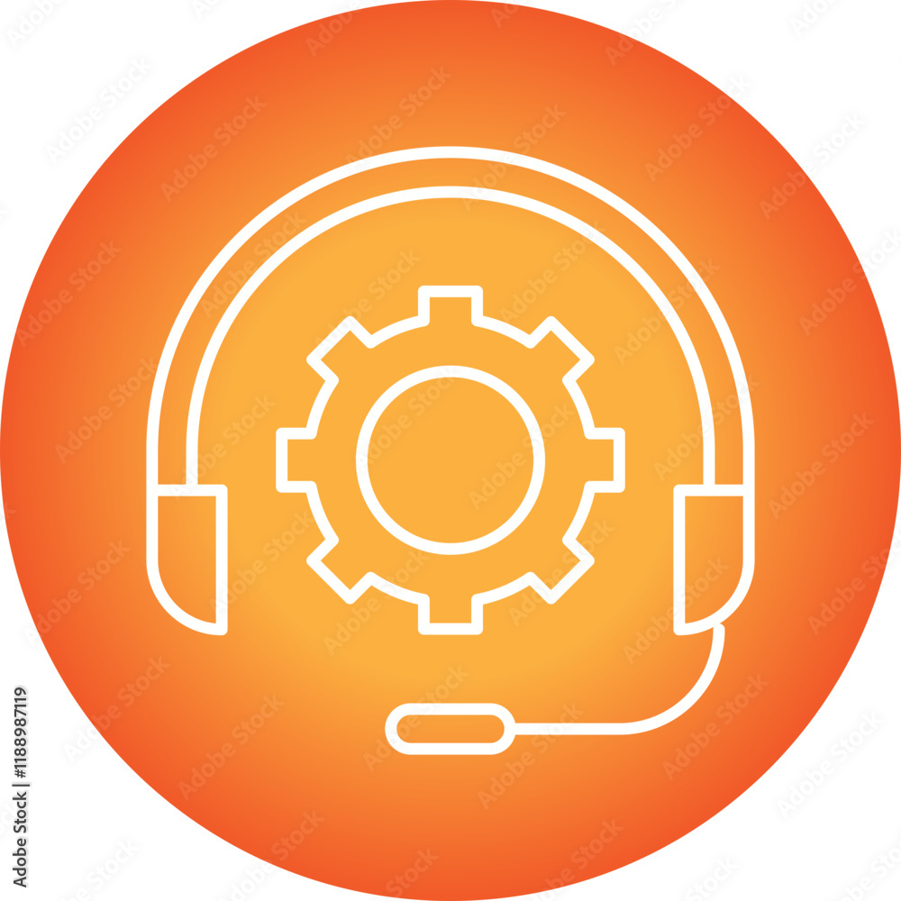 Technical Support icon single vector illustration Technical Support icon single vector illustration