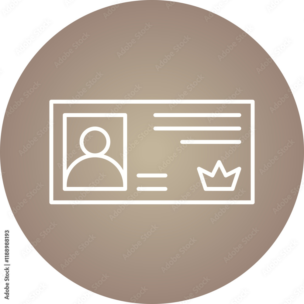 Membership icon single vector illustration Membership icon single vector illustration