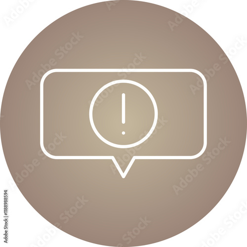 Complaint icon single vector illustration