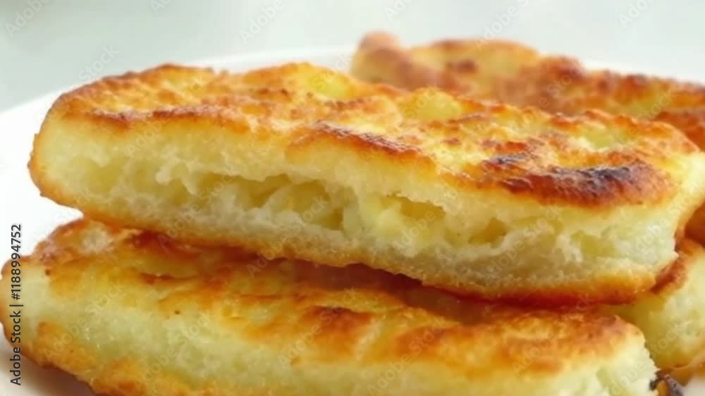 Perfect crack hash brown crispy shell Perfect crack hash brown crispy shell