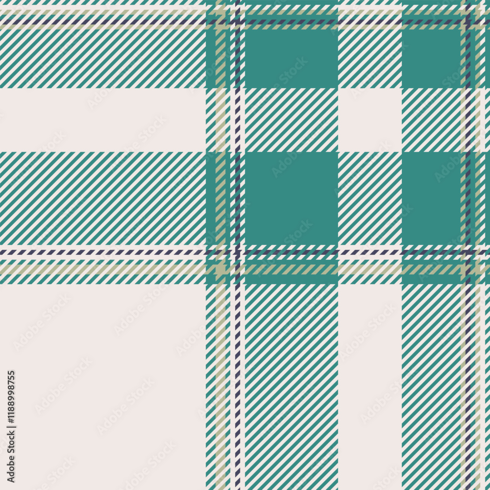 Stylish teal and beige diagonal plaid pattern. Perfect for textile design, fashion, website backgrounds, or stationery. Offers a modern, yet classic aesthetic. Stylish teal and beige diagonal plaid pattern. Perfect for textile design, fashion, website backgrounds, or stationery. Offers a modern, yet classic aesthetic.