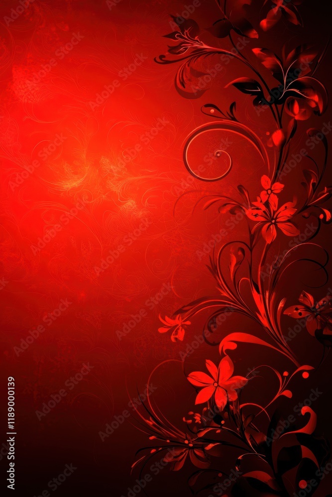 Valentine’s Day greeting card background template with heart shape Valentine’s Day greeting card background template with heart shape